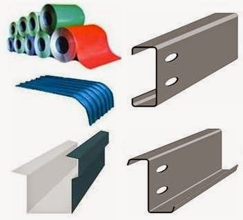 Xà gồ - Tôn lợp - Máng nước